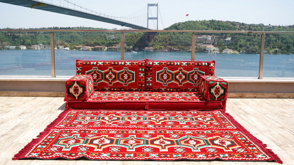 Living Room Sofa, Floor Couch, Yoga Sofa, Living Room Furniture, Loveseat Sleeper Sofa with Ottoman Couch and Rug, Sectional Sofa, Floor Cushions