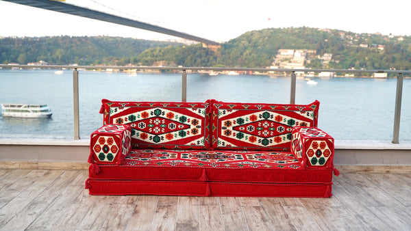 Red Sectional Sofas, Arabic Floor Sofa Set, Garden Pallet Sofa, Poufs Turkish Floor Sofa, Single Sofa Sets, Outdoor Sofa