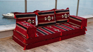 Authentic Floor Cushion Set, Floor Pillows, Arabic Majlis Seating, Bench Cushion Sofa, Modular Design Sofa Set, Single Sofa Sets