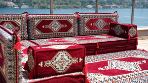 8'' Thickness L Sofa Set, Corner Floor Couch, Sectional Sofas, Yoga Sofa Sets, Handmade Living Room Furniture