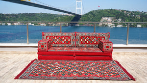 8'' Thickness Sofa Set, Reading Sofa Pillow, Window Seat, Bench cushion, Meditation Yoga Loveseat, Healing Room Floor Cushion