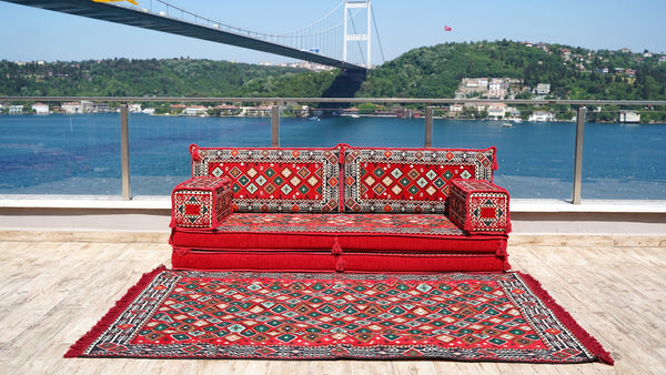 8'' Thickness Sofa Set, Reading Sofa Pillow, Window Seat, Bench cushion, Meditation Yoga Loveseat, Healing Room Floor Cushion