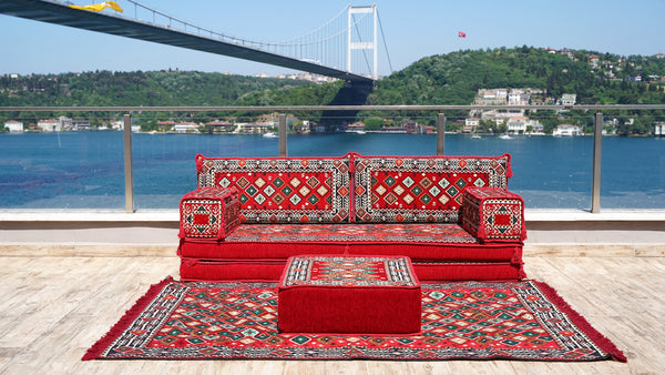 8'' Thickness Sofa Set, Reading Sofa Pillow, Window Seat, Bench cushion, Meditation Yoga Loveseat, Healing Room Floor Cushion