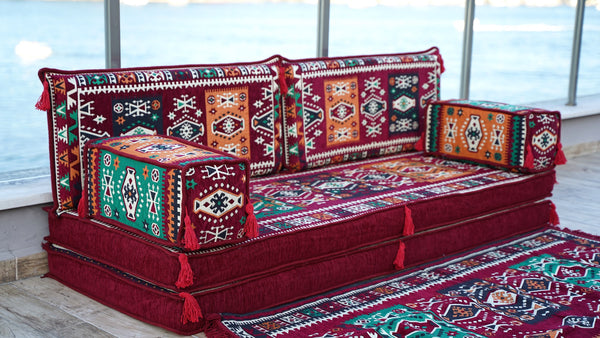 8'' Thickness Sofa Set, Bench Cushion, 8" Thickness Floor Couch, Reading Sofa Pillow, Meditation Yoga Loveseat