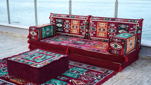 8'' Thickness Sofa Set, Bench Cushion, 8" Thickness Floor Couch, Reading Sofa Pillow, Meditation Yoga Loveseat