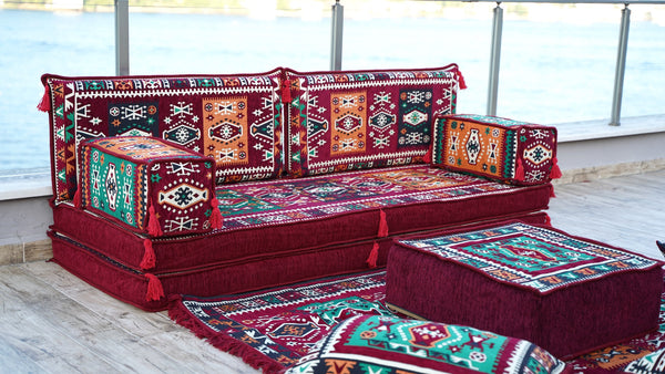 8'' Thickness Sofa Set, Bench Cushion, 8" Thickness Floor Couch, Reading Sofa Pillow, Meditation Yoga Loveseat