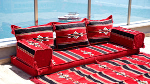 Turkish Floor Sofa, Outdoor Sofa, Sofa Covers, Oriental Sofa with Ottoman Couch and Rug