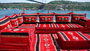 8'' Thickness L Sofa Set, Sectional Sofas, Corner Arabic Sofa Set, Pallet Sofa, Arabic Majlis, Pouffs, Turkish Floor Seating Set