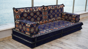 8'' Thickness Sofa Set, Living Room Sofa, Arabic Majlis Furniture, Patio Furniture, Handmade Wooden Bench
