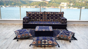 8'' Thickness Sofa Set, Living Room Sofa, Arabic Majlis Furniture, Patio Furniture, Handmade Wooden Bench