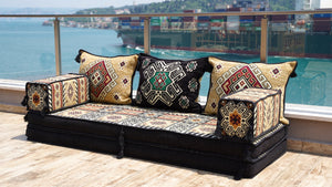 8'' Thickness Sofa Set, Floor Sofa, Arabic Majlis, Arabic Floor Sofa Seating, Pallet Sofa