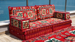 8'' Thickness Sofa Set, Arabic Majlis, Arabic Floor Couch, Oriental Cushion, Moroccan Cushion, Ethnic Floor Cushion, Turkish Floor Sofas
