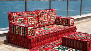8'' Thickness Sofa Set, Arabic Majlis, Arabic Floor Couch, Oriental Cushion, Moroccan Cushion, Ethnic Floor Cushion, Turkish Floor Sofas