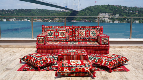 8'' Thickness Sofa Set, Arabic Majlis, Arabic Floor Couch, Oriental Cushion, Moroccan Cushion, Ethnic Floor Cushion, Turkish Floor Sofas