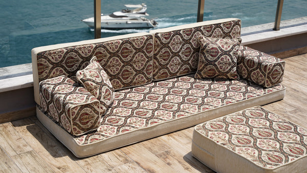 Gray Sofa Cama, Sofa Covers, Garden Pallet Sofa, Turkish Floor Sofa, Outdoor Sofa with Ottoman Couch and RugCozy Sofa