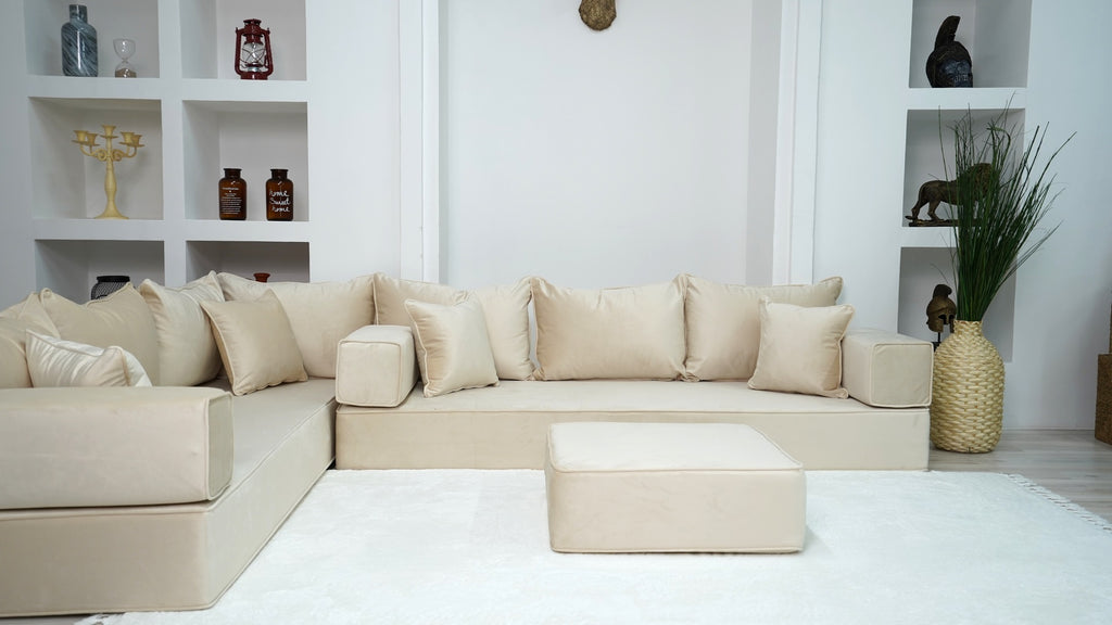 Floor best sale seating couch