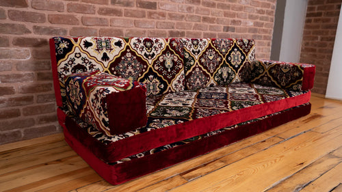 Premium Sofa Set, Arabic Sofa Set, Floor Cushions, Living Room Sofa, Ottoman Couch and Rug, Arabic Floor Seating Sofa, Backrest Pillows, Moroccan Sofas, Arabic Majlis - Arabic Sofa