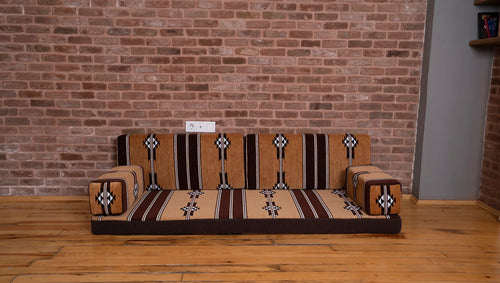 Premium Sofa Set, Arabic Sofa Set, Floor Cushions, Living Room Sofa, Ottoman Couch and Rug, Arabic Floor Seating Sofa, Backrest Pillows, Moroccan Sofas, Arabic Majlis - Arabic Sofa