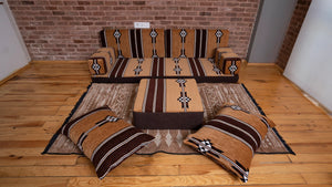 Premium Sofa Set, Arabic Sofa Set, Floor Cushions, Living Room Sofa, Ottoman Couch and Rug, Arabic Floor Seating Sofa, Backrest Pillows, Moroccan Sofas, Arabic Majlis - Arabic Sofa