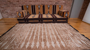 Premium Sofa Set, Arabic Sofa Set, Floor Cushions, Living Room Sofa, Ottoman Couch and Rug, Arabic Floor Seating Sofa, Backrest Pillows, Moroccan Sofas, Arabic Majlis - Arabic Sofa